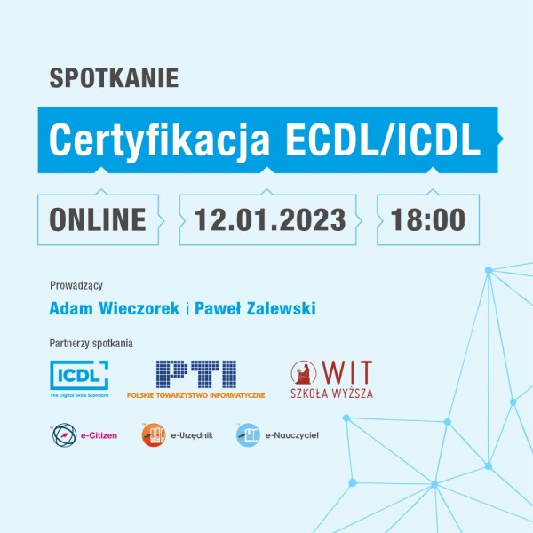 Certyfikacja ECDL/ICDL