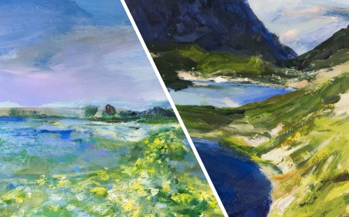 Wystawy Anety Jaźwińskiej w Bułgarii i Rumunii