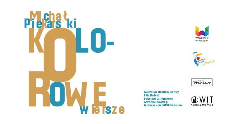 Wystawa Michała Piekarskiego „Kolorowe wiersze”