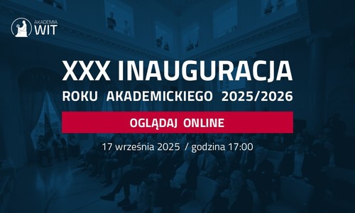 Inauguracja Roku Akademickiego - transmisja online