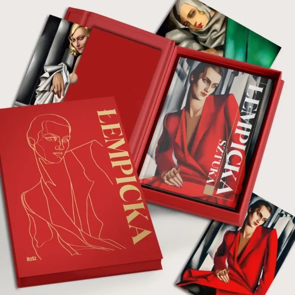 Projekt graficzny obszernego albumu „Łempicka. Sztuka”