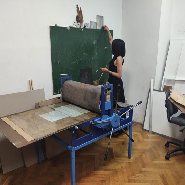 Fotorelacja z wizyty Anny Kłos na Wydziale Grafiki Akademii Sztuk Pięknych w Splicie