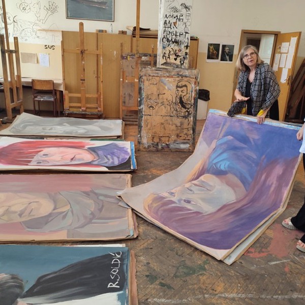 Fotorelacja z wizyty Anny Kłos na Wydziale Grafiki Akademii Sztuk Pięknych w Splicie
